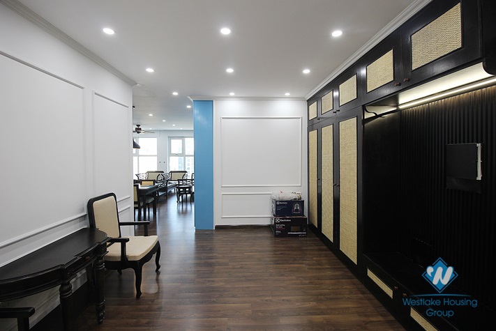 A beautiful and new 3 bedroom apartment for rent in Ciputra, Tay ho
